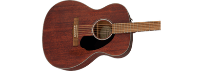 Paquete Guitarra Acústica Fender CC-60S Todo Caoba Nogal