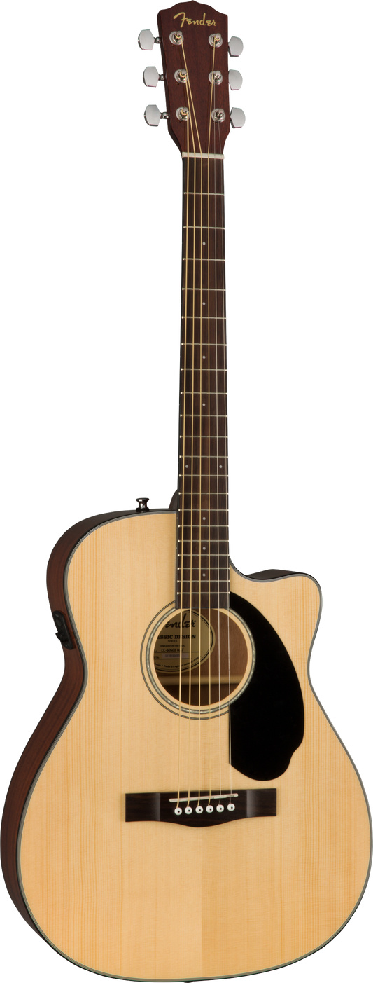 Guitarra Electroacústica Fender CC-60SCE Concert Natural