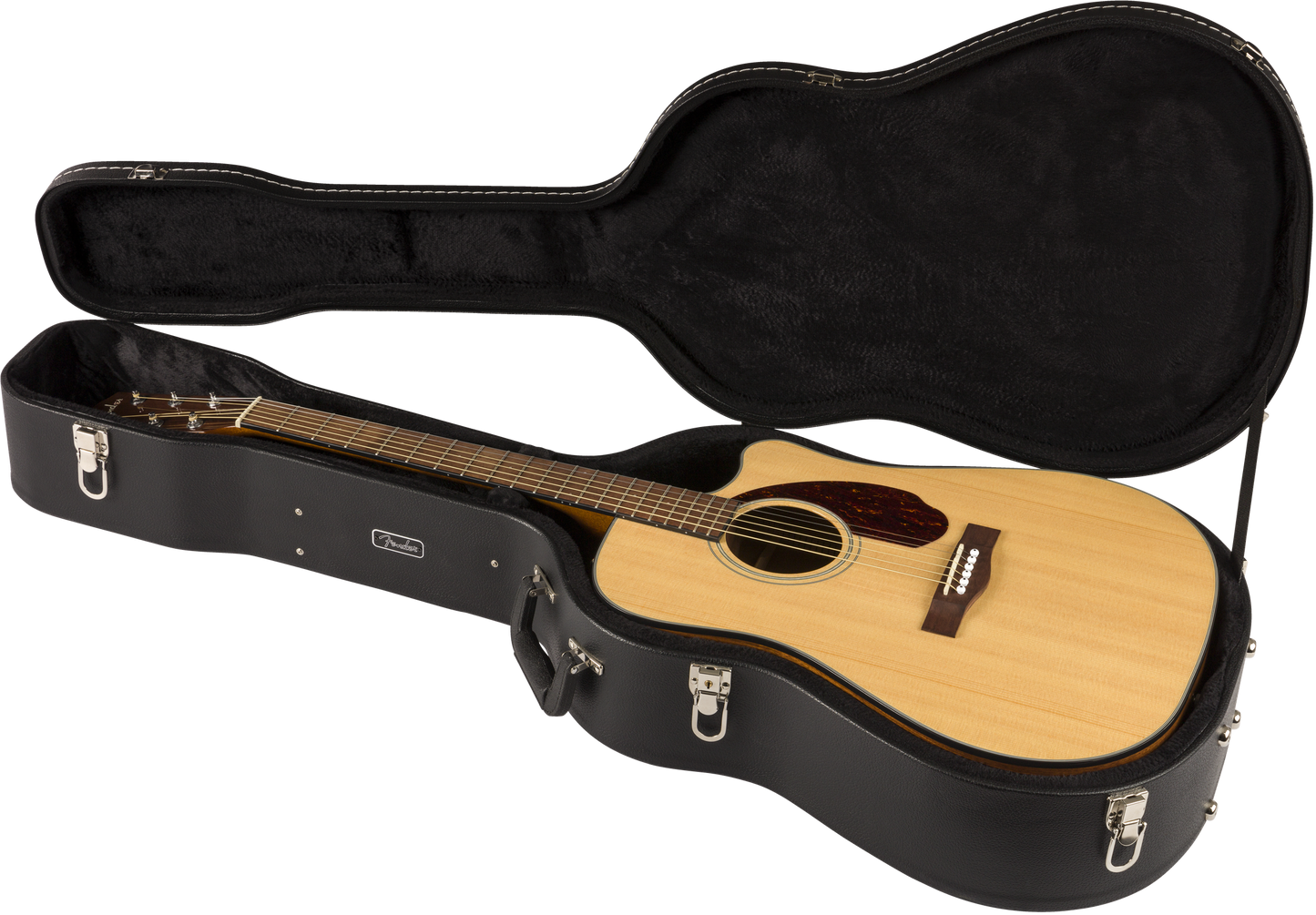 Guitarra Electroacústica Fender CD-140SCE Natural con Estuche Rígido