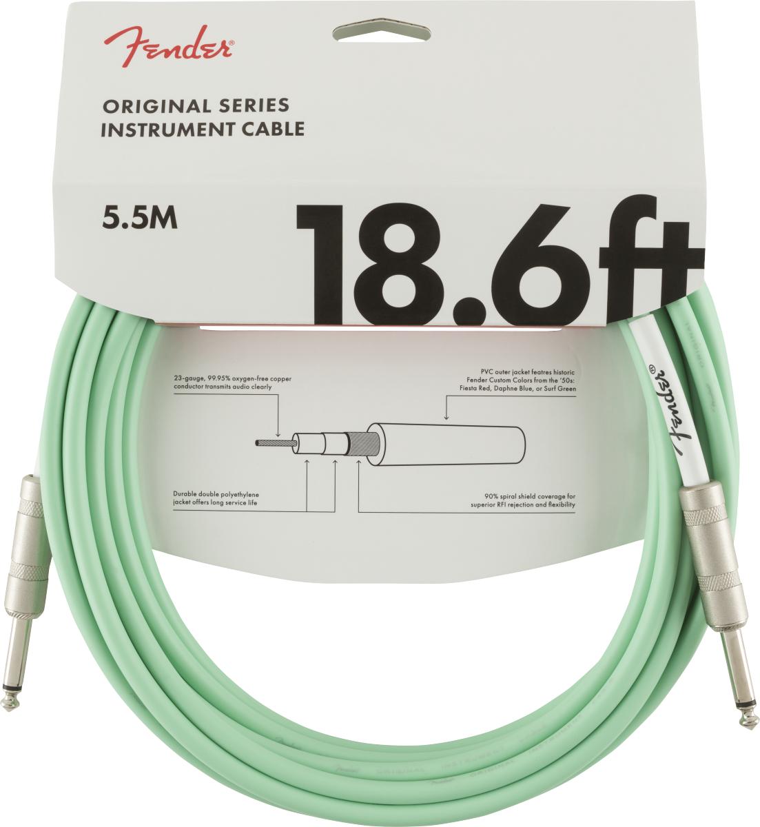 Cable Fender Original Series 18.6' Inst Sfg