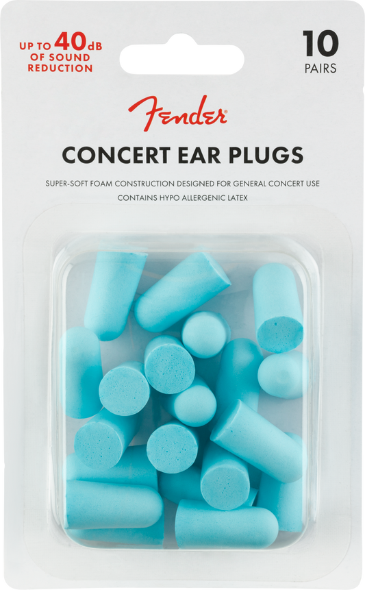 Tapones para los Oídos de Concierto (10 Pares), Azul Daphne Fender