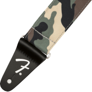 Correa de Guitarra Fender Camuflaje Woodland 2 Pulgadas