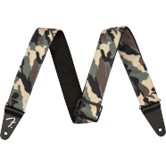 Correa de Guitarra Fender Camuflaje Woodland 2 Pulgadas