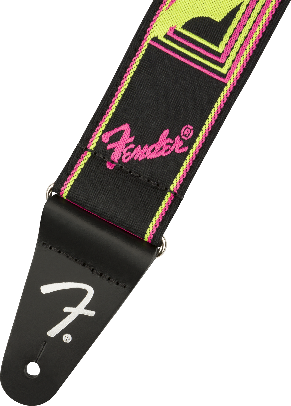 Correa de Guitarra Fender Monogrammed Neón