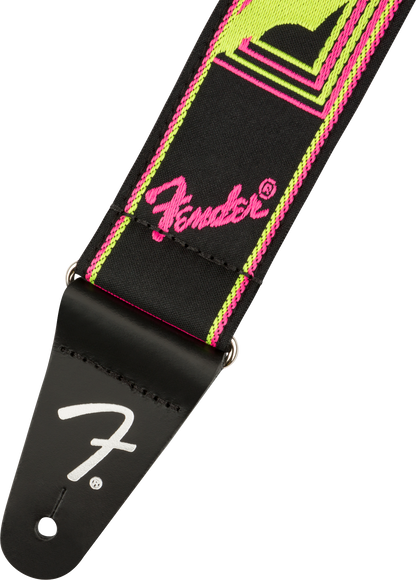 Correa de Guitarra Fender Monogrammed Neón