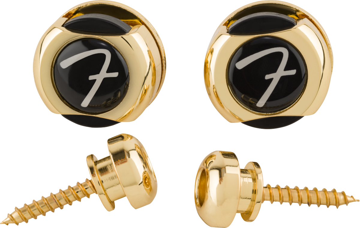Fender Infinity Strap Locks Gold