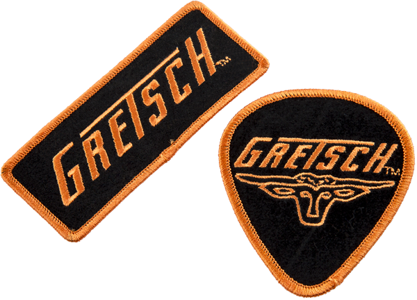 Parches Textiles para Ropa Gretsch Velvet Patches (2)