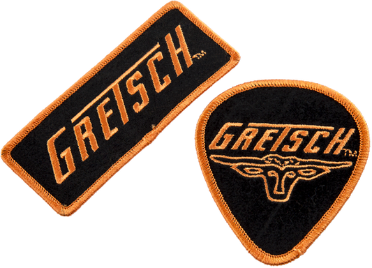 Parches Textiles para Ropa Gretsch Velvet Patches (2)
