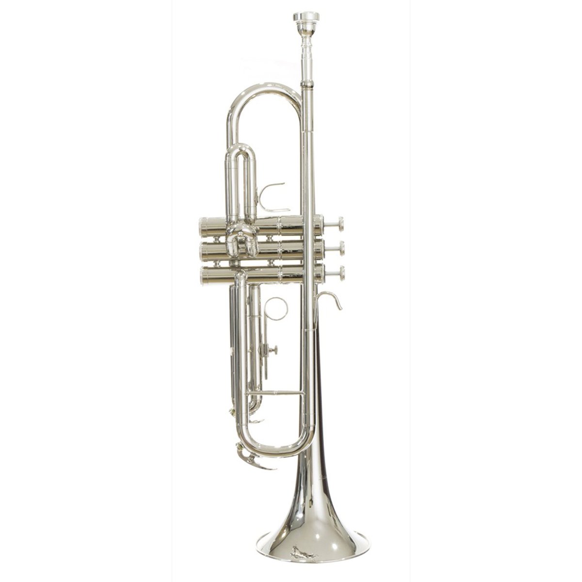 Trompeta Sib Niquelada Doble Llave Silvertone