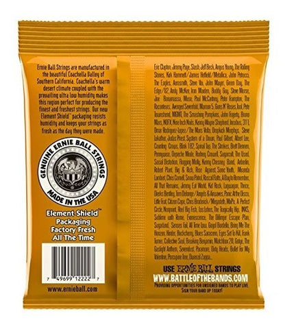Encordadura Ernie Ball Guitarra Eléctrica Hybrid Slinky Naranja .009-.046 2222