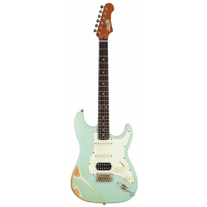 Guitarra Eléctrica Jet JS-400 Relic Sea Foam Green