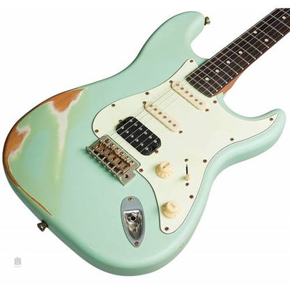 Guitarra Eléctrica Jet JS-400 Relic Sea Foam Green