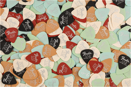Puas para Guitarra Fender Paquete de 12 Piezas Dura-tone Derlin .58mm Nylon