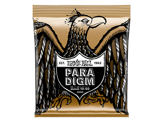Encordadura Ernie Ball Paradigm Extra Light Guitarra Eléctrica .010-.050 2090