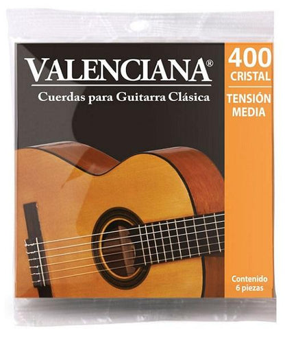 Juego de Cuerdas La Valenciana Guitarra Clásica Nylon Cristal
