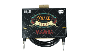 Cable para Instrumento 1x20 Conector Recto de 3 Metros Xnake