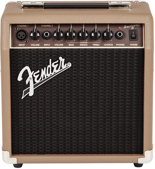 Amplificador Fender Acoustasonic 15 2313700000 N M
