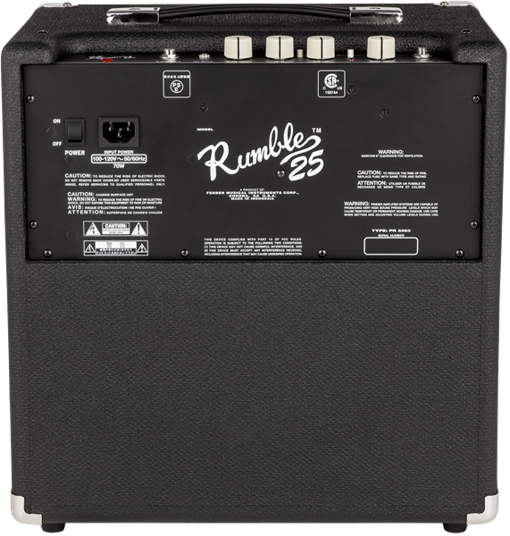 Amplificador para bajo Electrico Fender Rumble 25 2370200000 N M