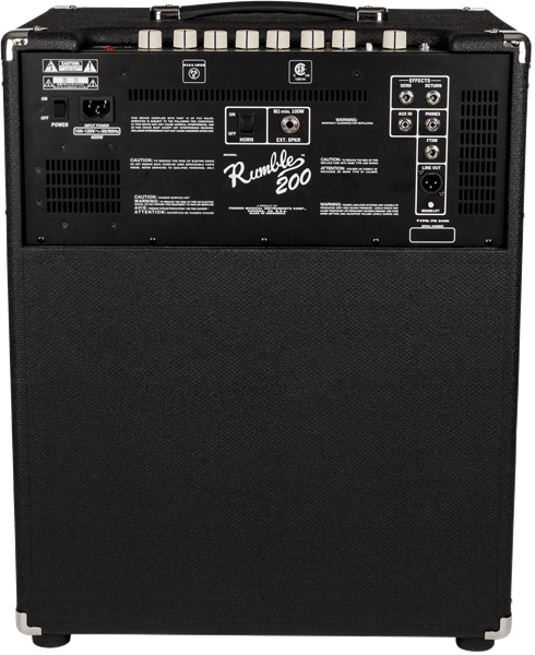 Amplificador para bajo Electrico Fender Rumble 200