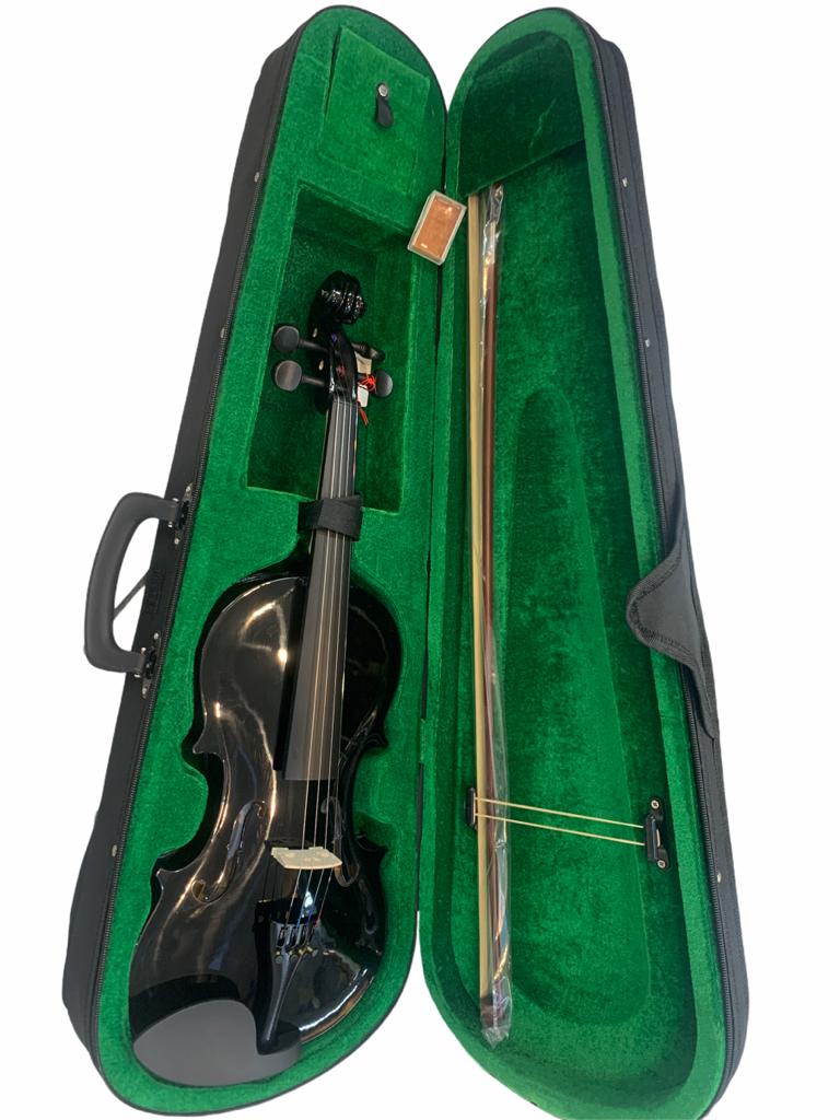 Violin Laminado Estudiante 4/4 Negro Amadeus Cellini