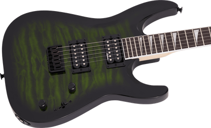 Guitarra Eléctrica Jackson JS32Q Dinky Arch Top HT Green Burst