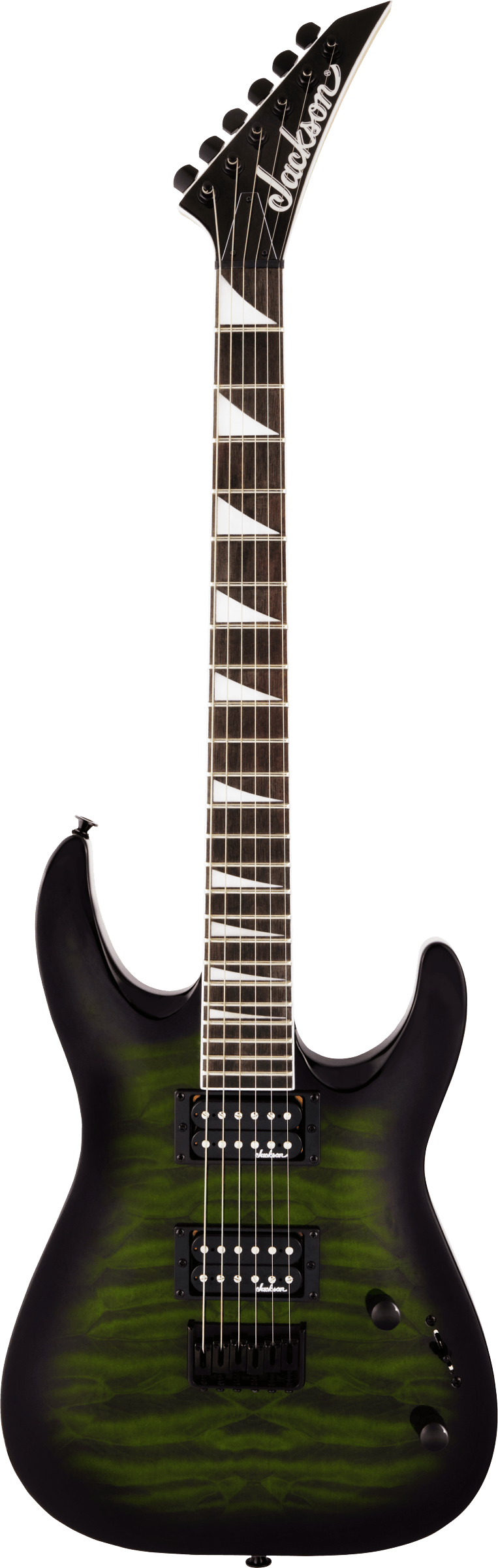 Guitarra Eléctrica Jackson JS32Q Dinky Arch Top HT Green Burst