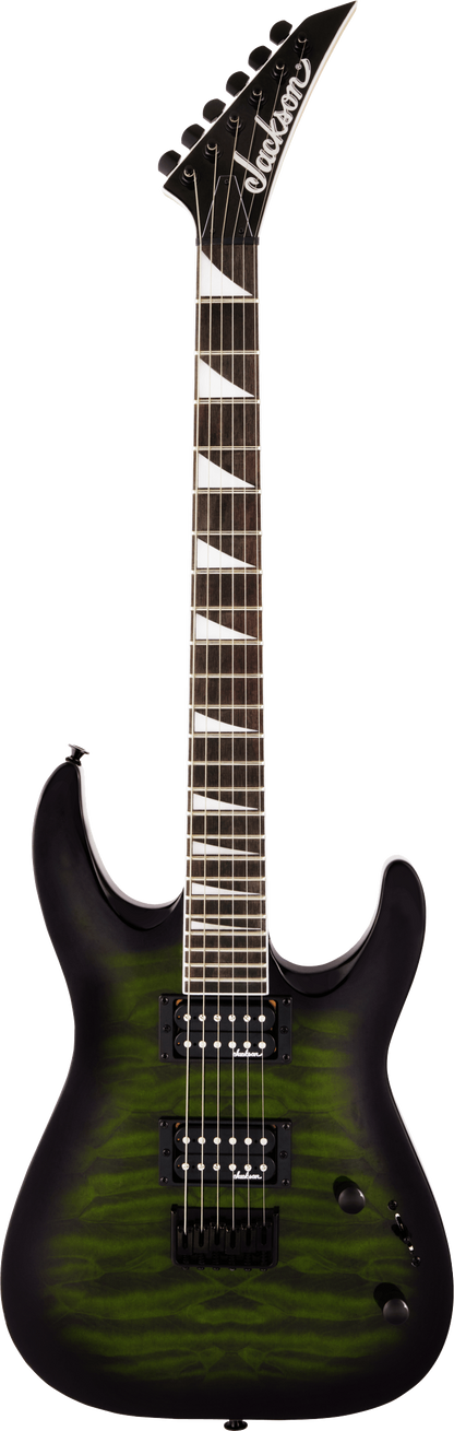 Guitarra Eléctrica Jackson JS32Q Dinky Arch Top HT Green Burst