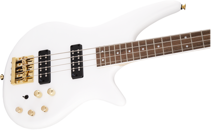 Bajo Eléctrico Jackson JS Series Spectra Bass JS3 Blanco Dorado