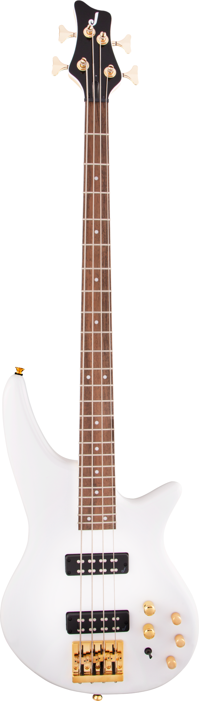 Bajo Eléctrico Jackson JS Series Spectra Bass JS3 Blanco Dorado
