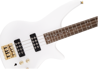 Bajo Eléctrico Jackson JS Series Spectra Bass JS3 Blanco Dorado