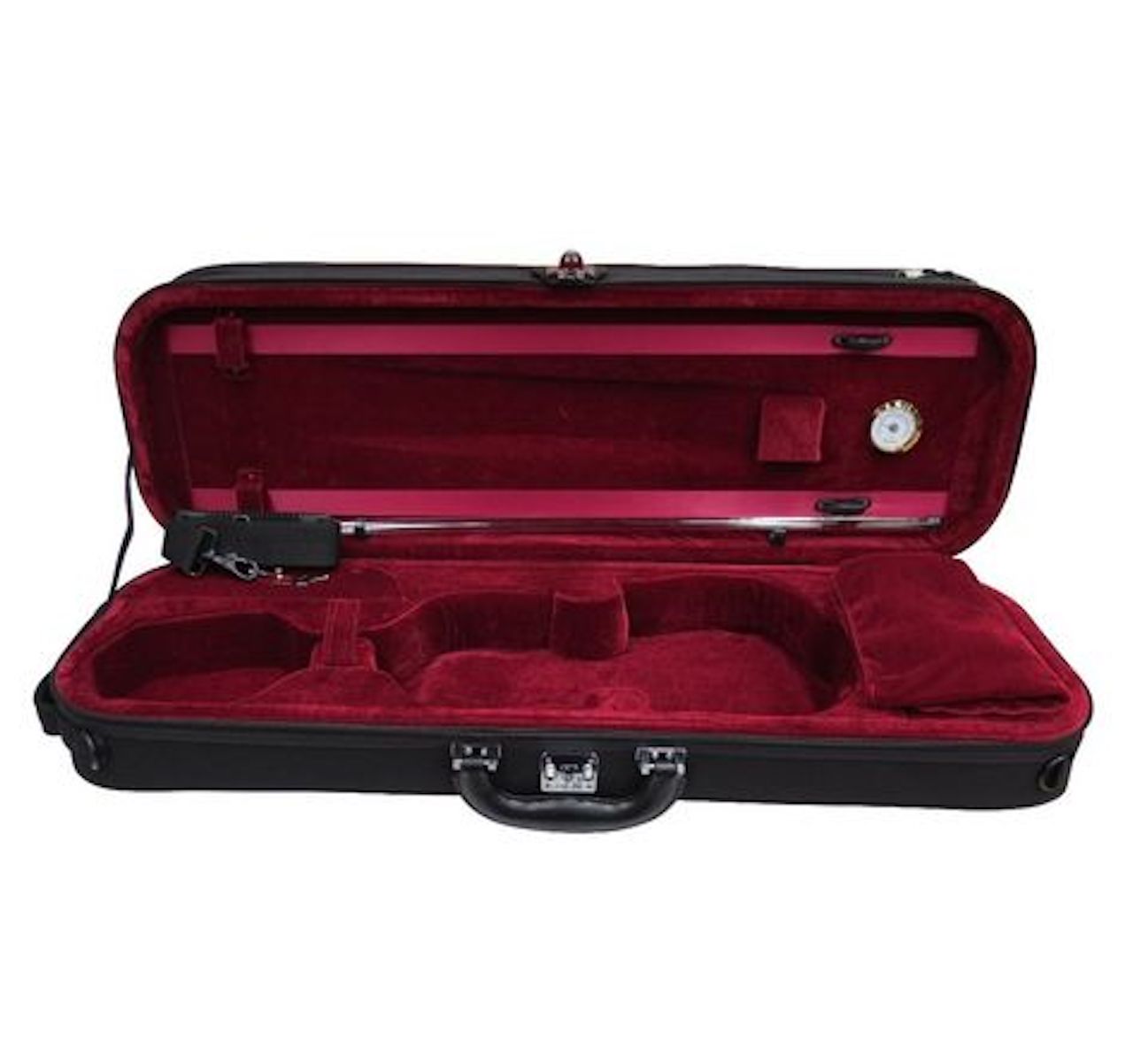 Estuche Conservatorio Vino/negro Violin 4/4 K.hoffmann
