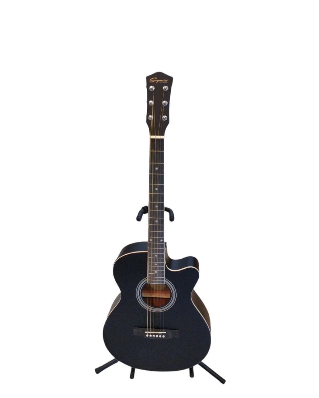Guitarra Electroacústica Segovia 40" Negra Mate