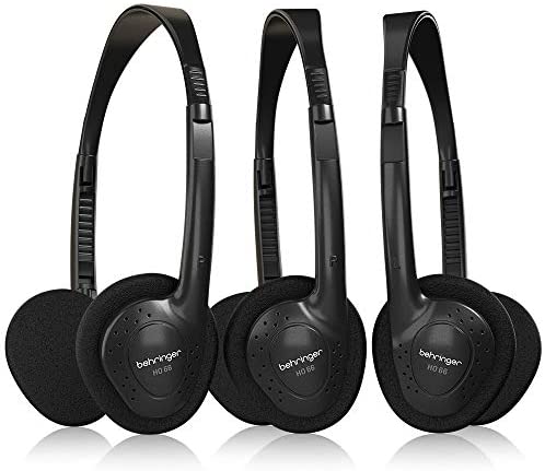 Audifonos Behringer Mod Ho 66. 3-multipack