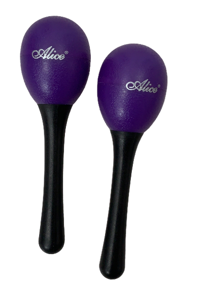 Maraquitas Color Morado Par Alice A042se/pu