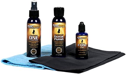 Kit Music Nomad 5 Pzas para el Cuidado de la Guitarra