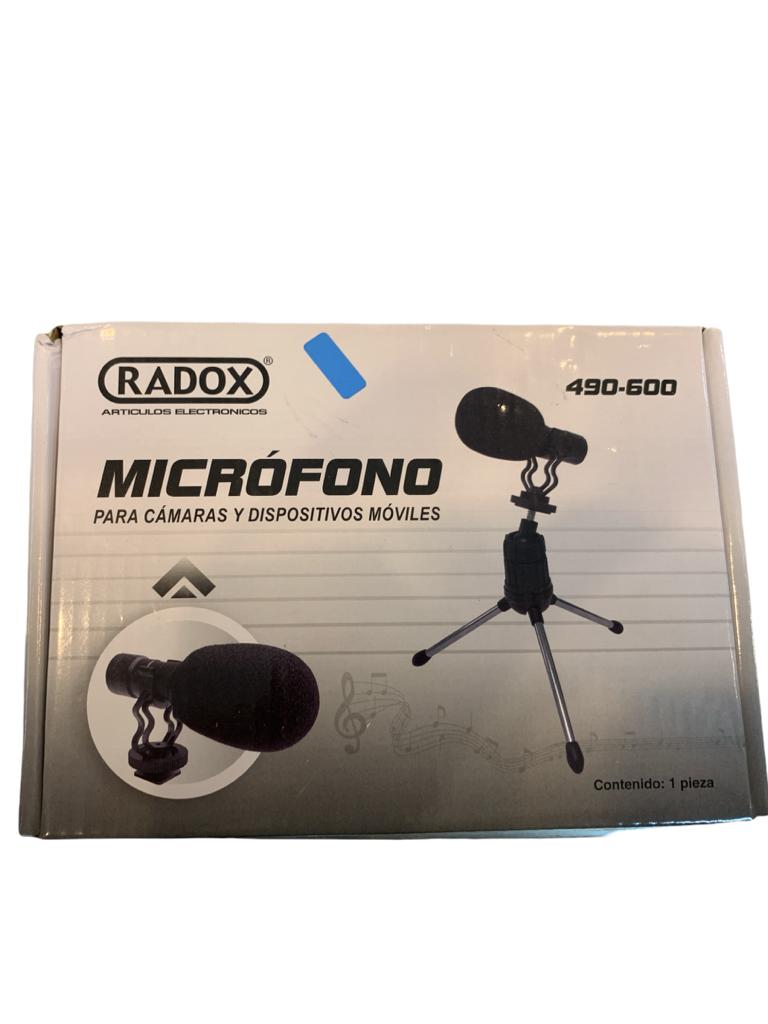Microfono para Camaras y Dispositivos Moviles