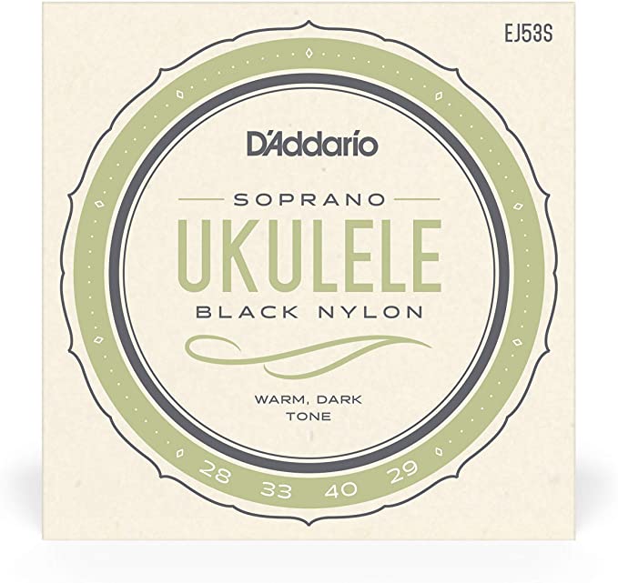 Juego de Cuerdas D'Addario Ukulele Soprano Nylon