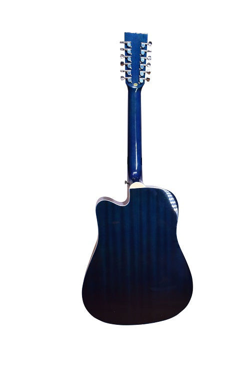 Docerola Texana E/acústica Azul Sombreada 12 Cdas Segovia
