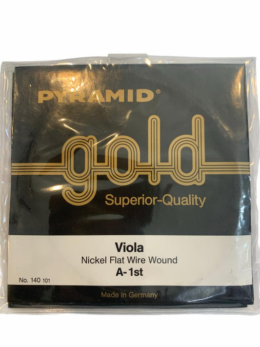 Encordadura Pyramid Gold para Viola