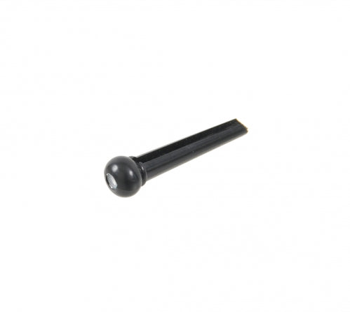 Pin P/guitarra Abs Negro Dot Radon 3mm Paq C/10 Alice