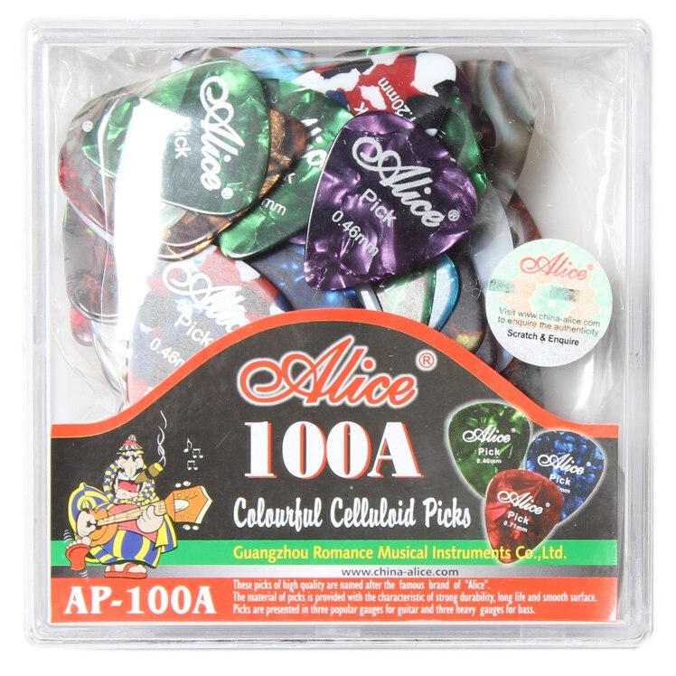 Paquete de 100 Plumillas Alice Celluloide Ap-100a