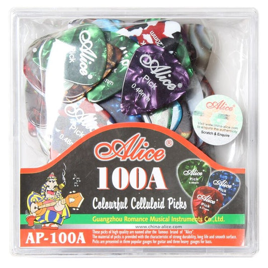 Paquete de 100 Plumillas Alice Celluloide Ap-100a