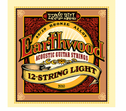 Encordadura Ernie Ball Earthwood Guitarra 12 Cuerdas