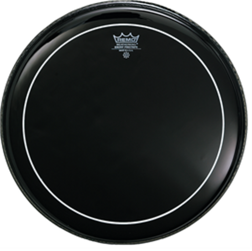 Parche Remo Ebony Pinstripe 12" Hidraulico Negro