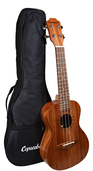 Ukulele Concierto Copacabana Madera de Caoba con Funda