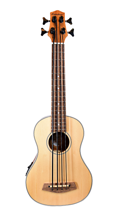 Ukulele bajo Copacabana Electroacustico con Funda Cpukb001