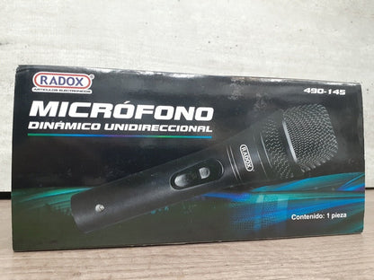 Micrófono Dinámico Unidireccional