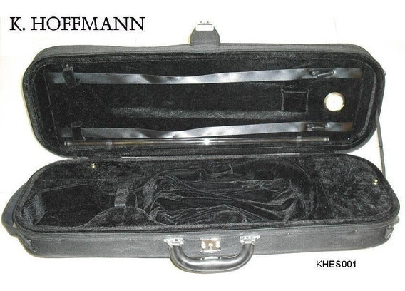 Estuche Conservatorio Negro/negro Violin 4/4 K.hoffmann