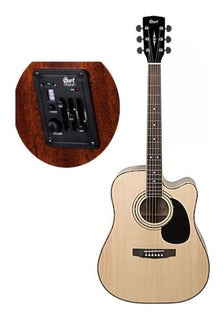 Guitarra Electroacústica Cort AD880CE Natural Satinado