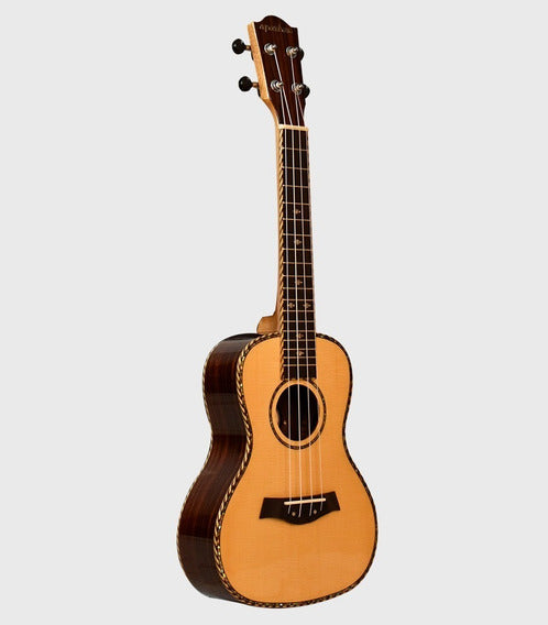 Ukulele Concierto Solid Spruce Alto Brillo C/fund Copacabana Cpuk029
